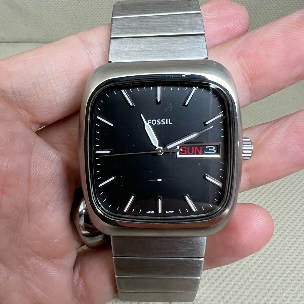 Men’s Square Fossil Watch